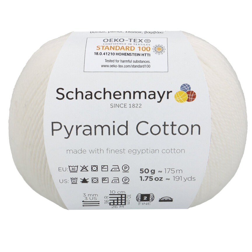 Pyramid Cotton 01 white